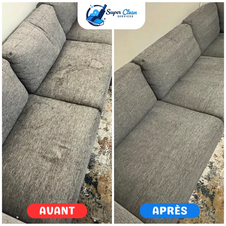 Nettoyage canapé Montpellier